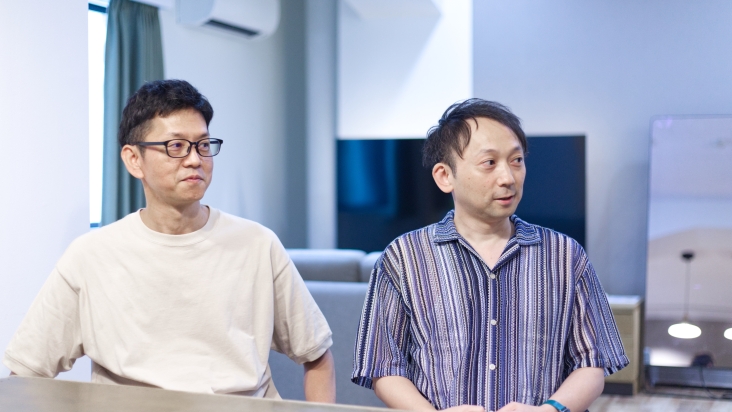 Left) Mr. Koji NAKAJIMA, Product Development Group (Group Director) / Right) Mr. Kenichi, ABE, Product Development Group (QA Unit)