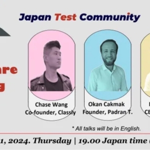 CEO伊藤が「AI and Software Testing Night」に登壇します