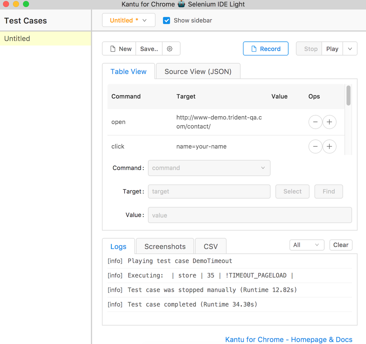 Kantu for Chrome