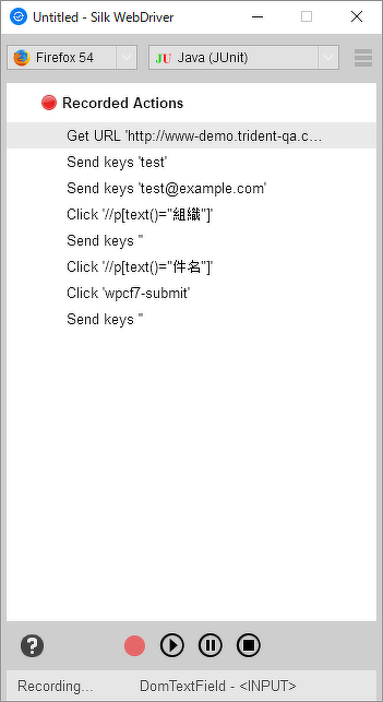 Silk WebDriver
