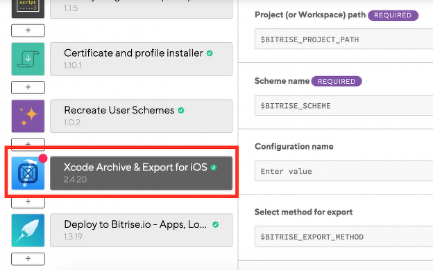 図8 Xcode Archive & Export for iOS
