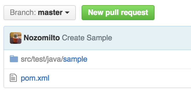 図3 GitHubレポジトリのルート階層