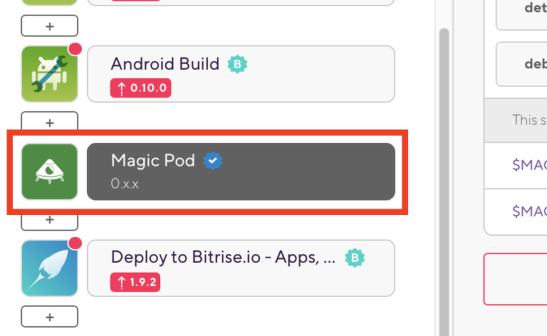 図2 「Magic Pod」ステップ