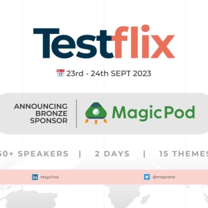 MagicPod Announces Bronze Sponsorship for TestFlix 2023 Software Testing Conference