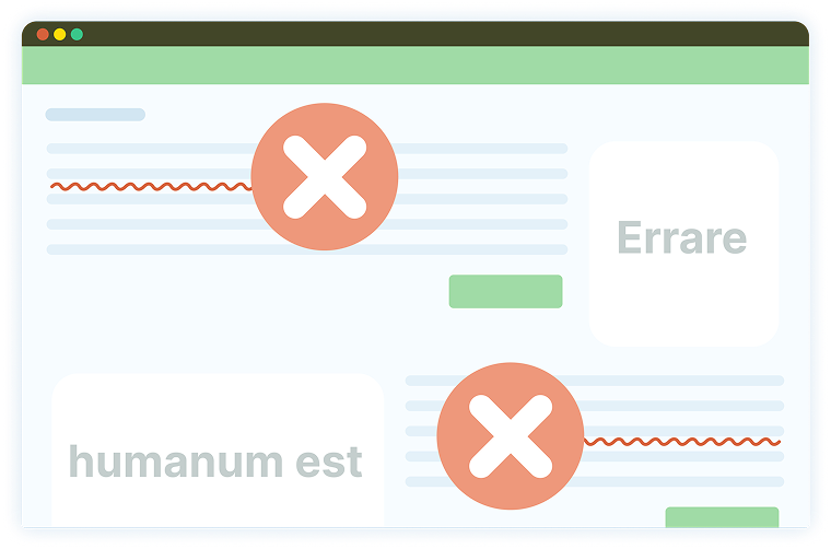 誤字・脱字スキャンのイメージ
